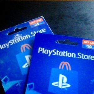 PlayStation card
